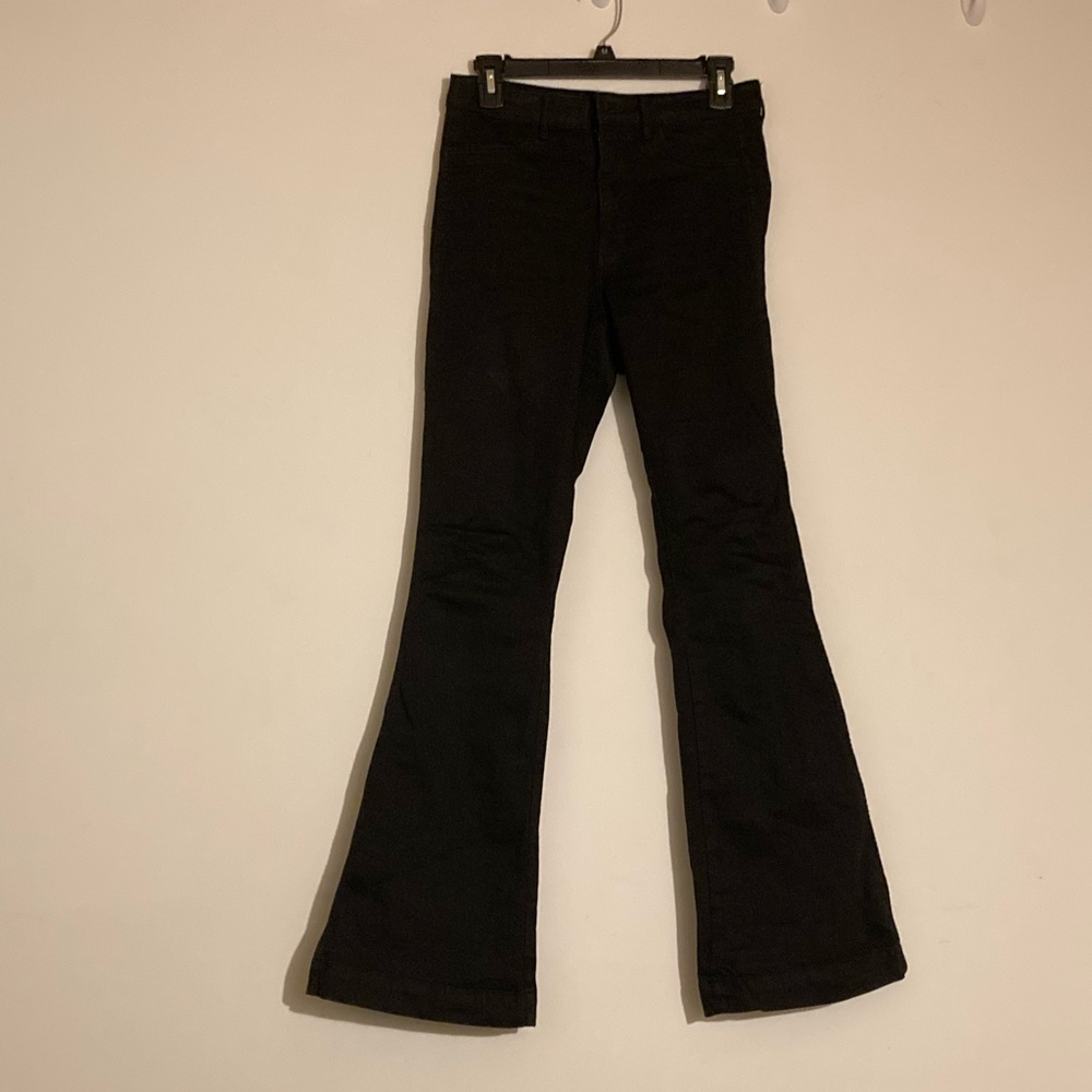 Black Flare Jeans H&M Size 6